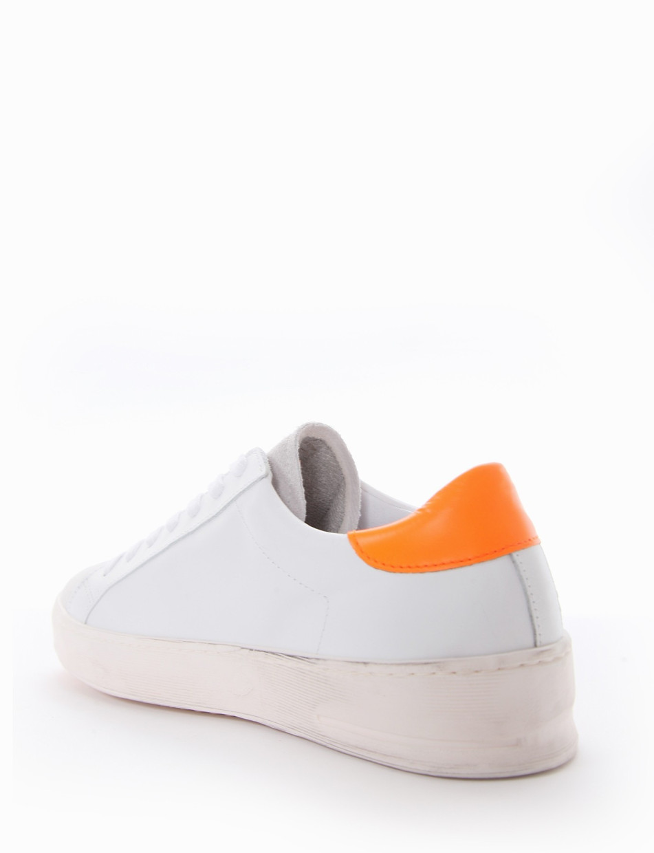 Sneakers white leather