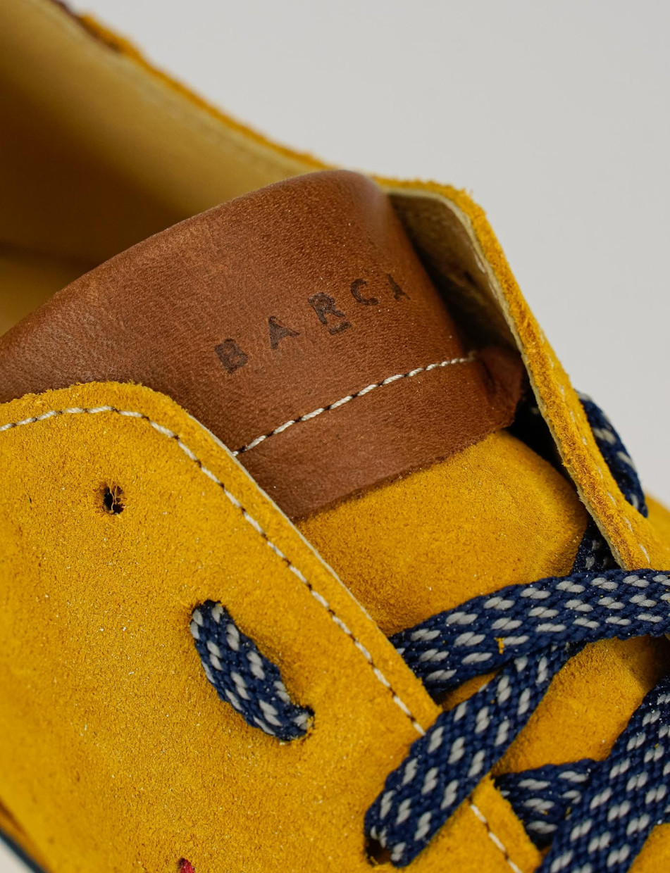 Sneakers yellow chamois