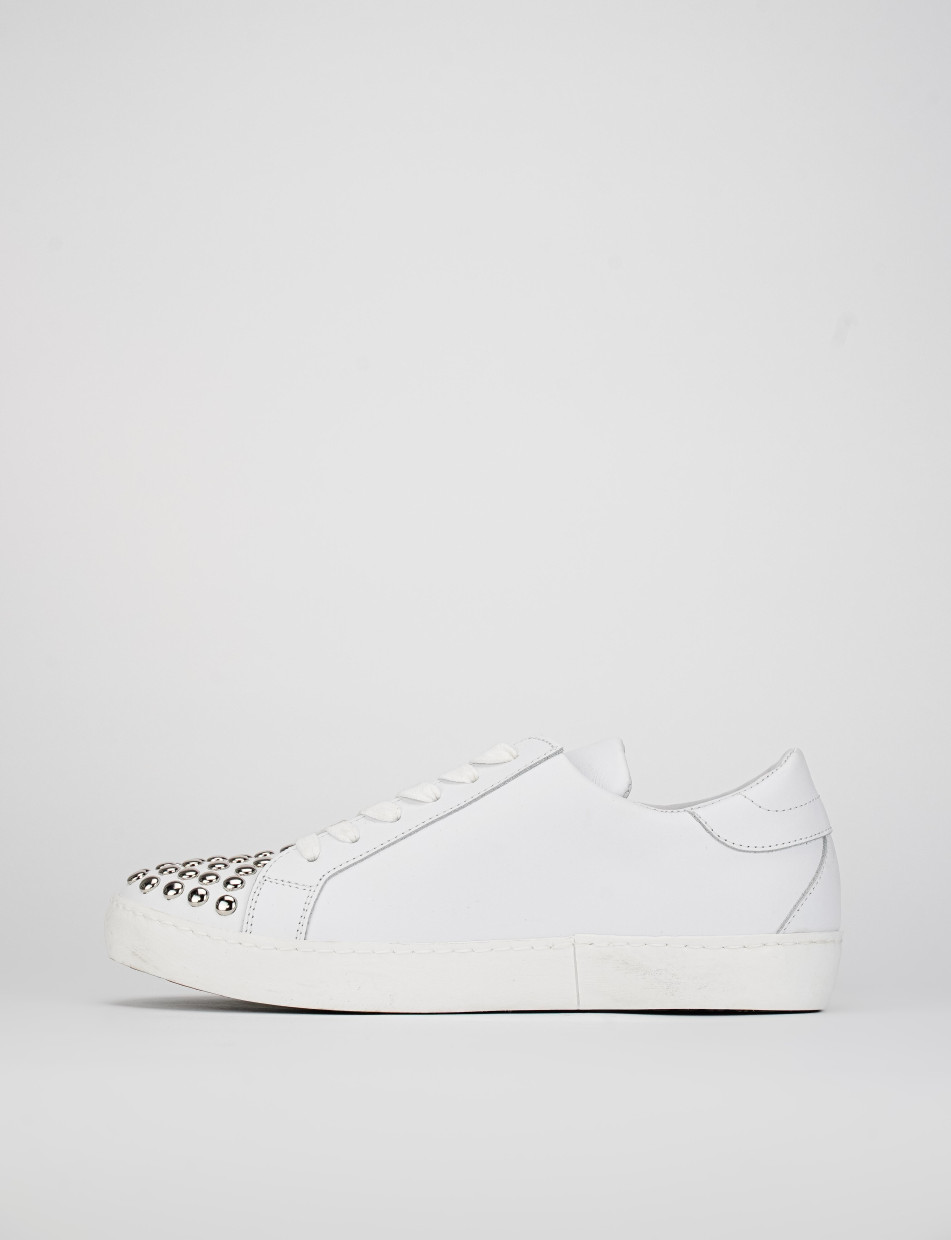 Sneakers white leather