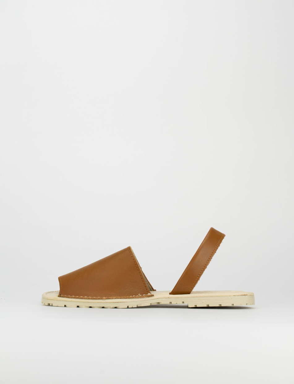 Espadrillas brown leather