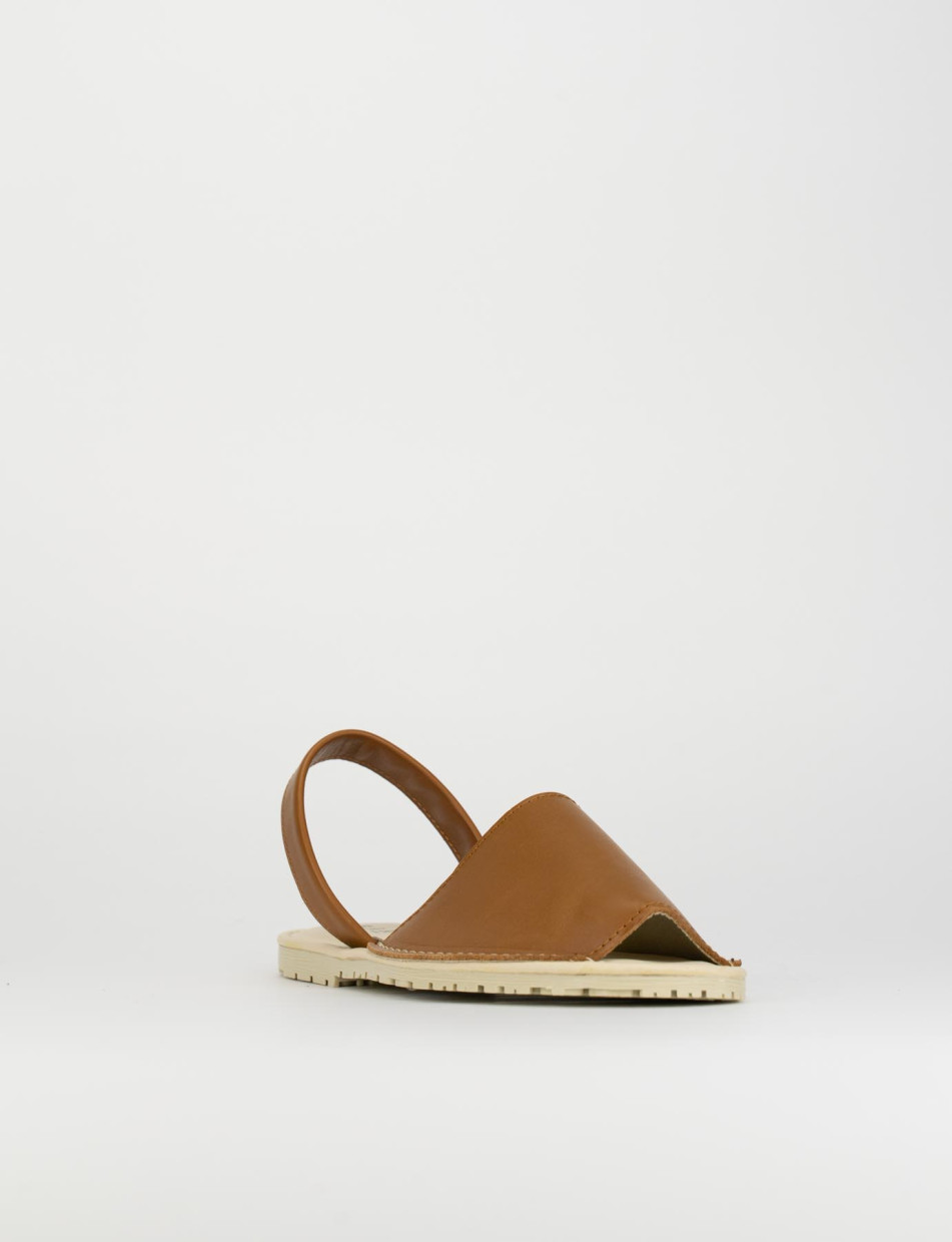 Espadrillas brown leather