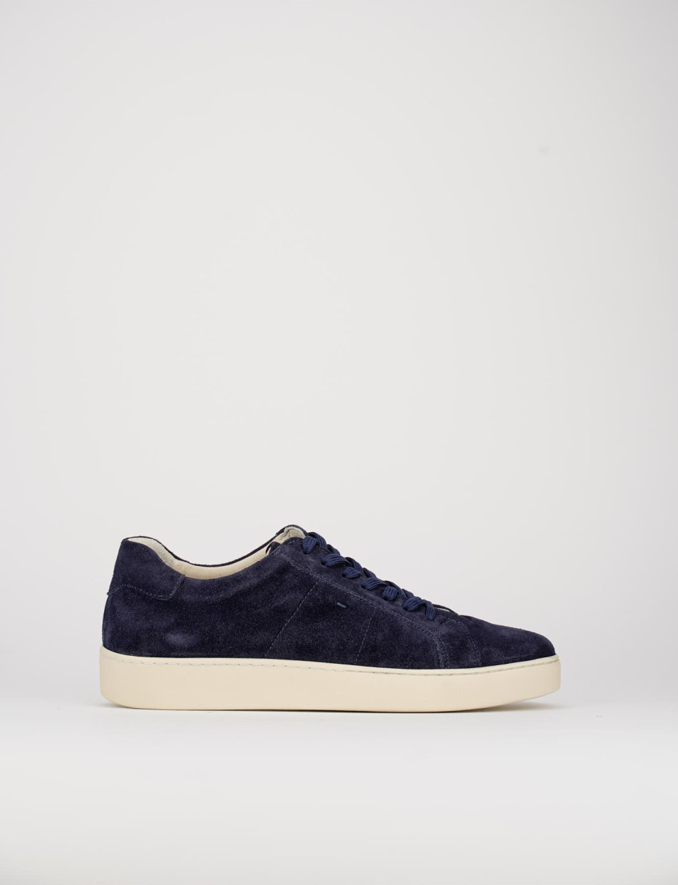 Sneakers blu chamois