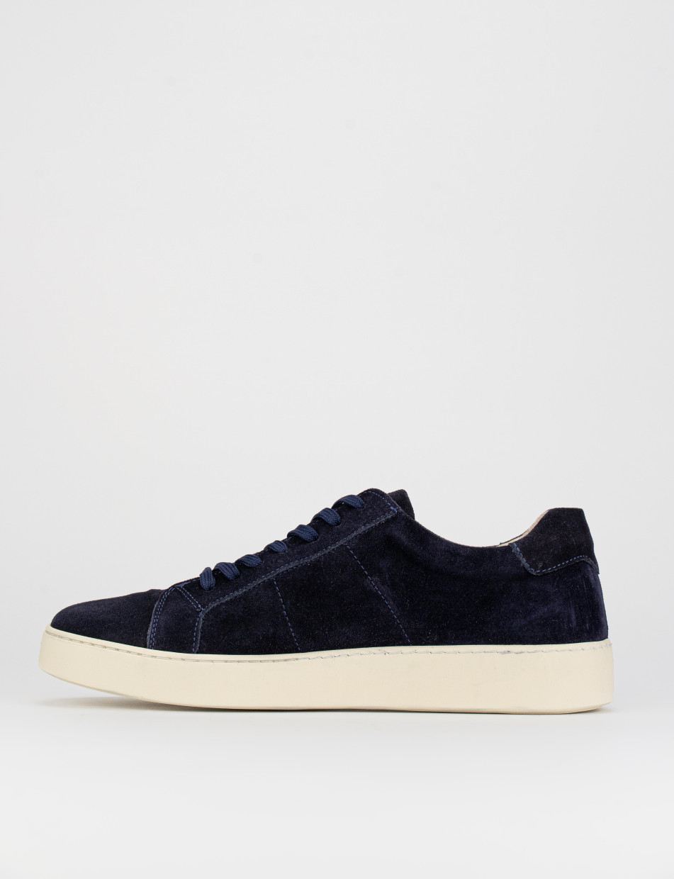 Sneakers blu chamois