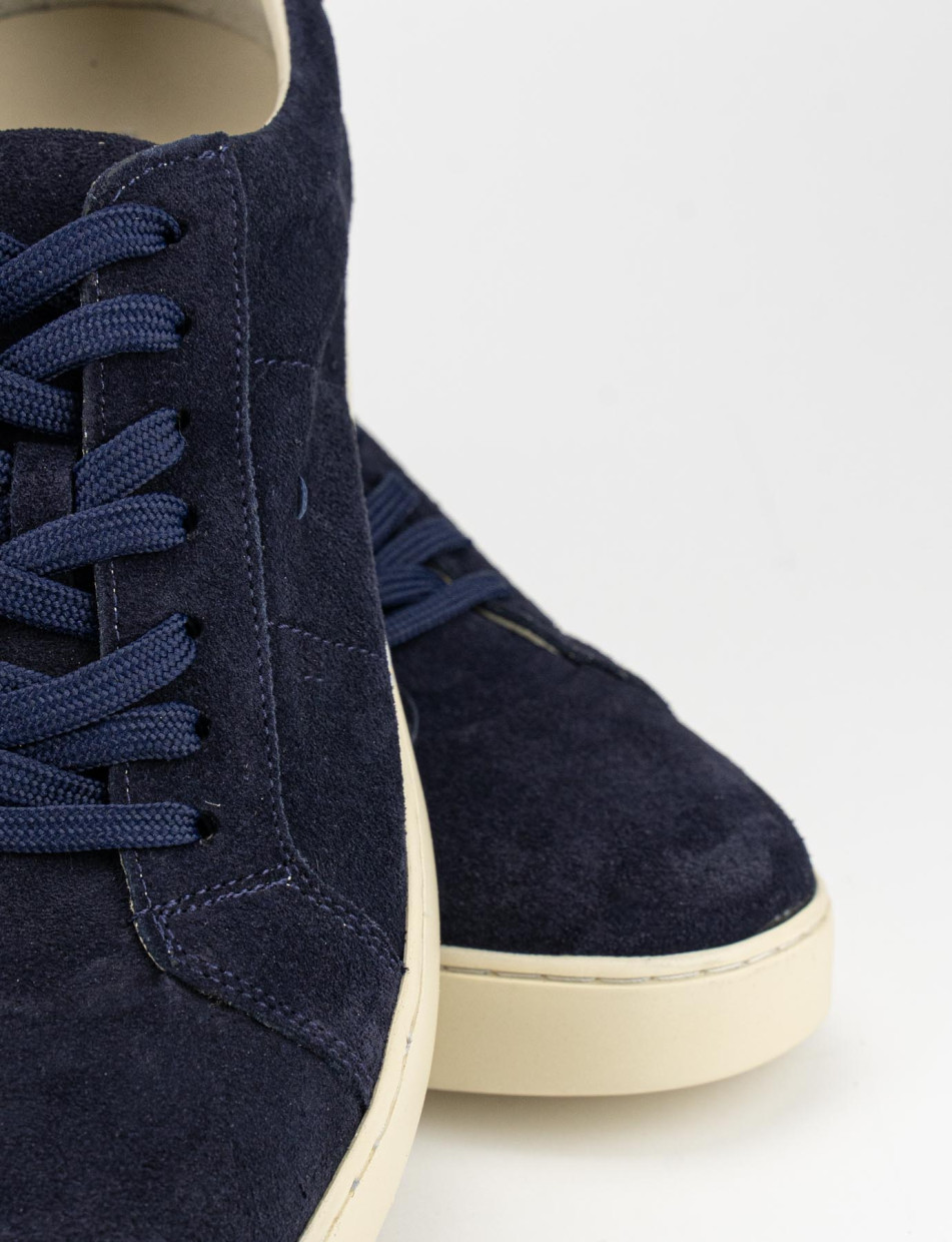 Sneakers blu chamois