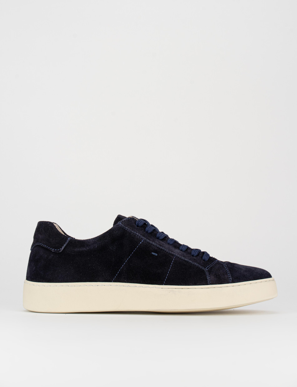 Sneakers blu chamois