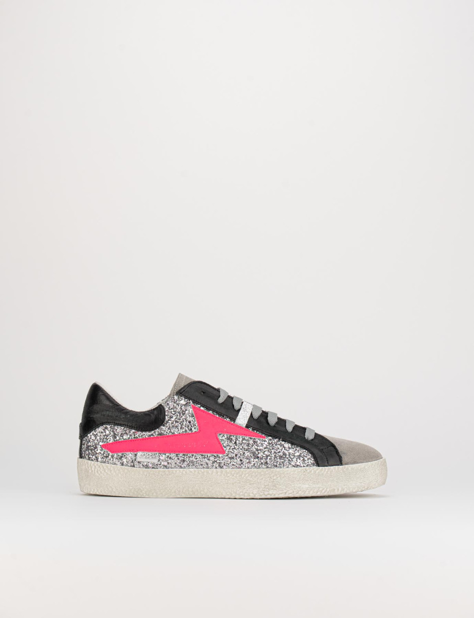 Sneakers grey chamois