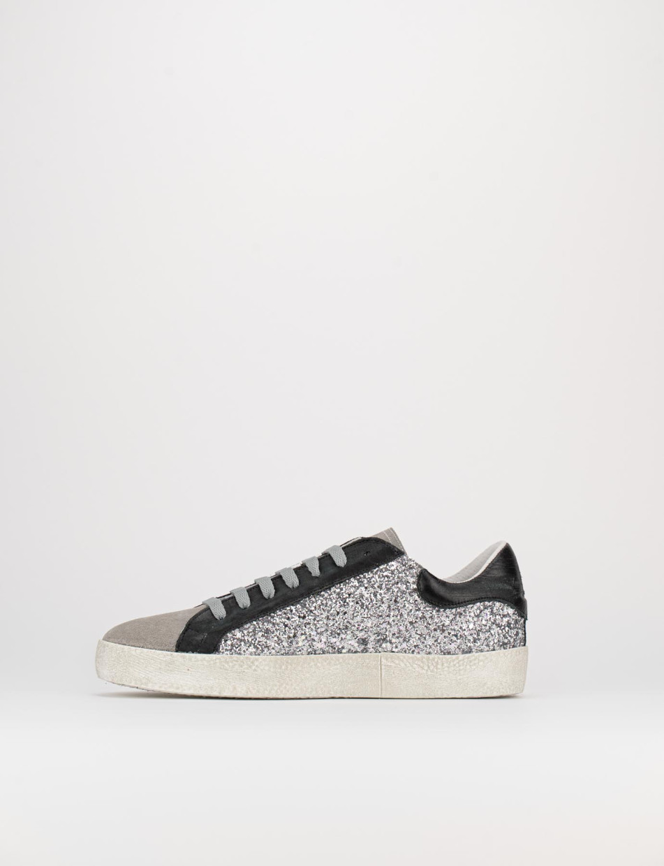 Sneakers grey chamois