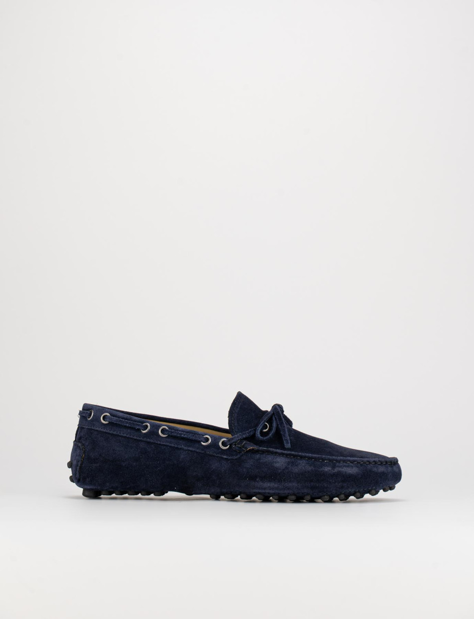 Loafers blu chamois