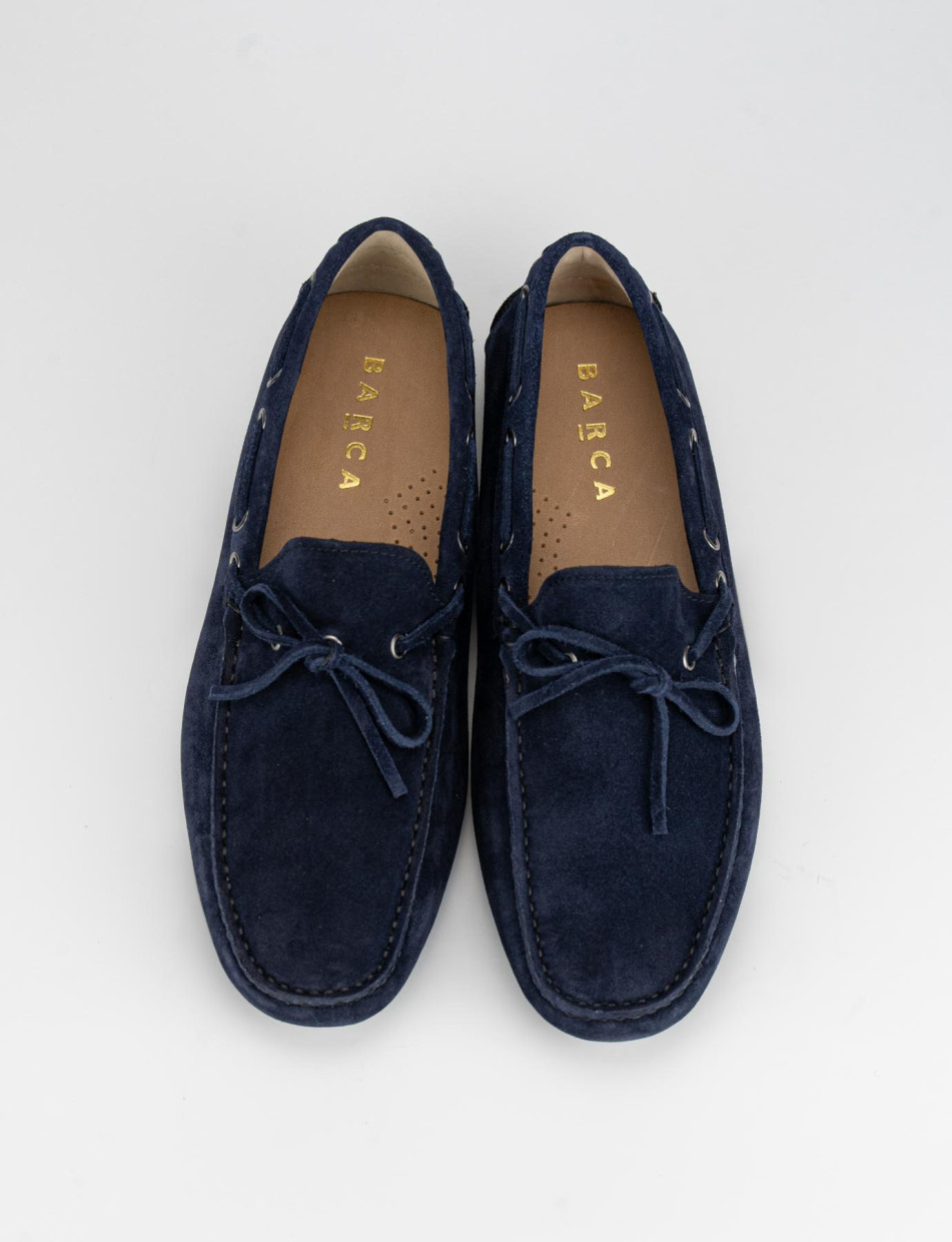 Loafers blu chamois