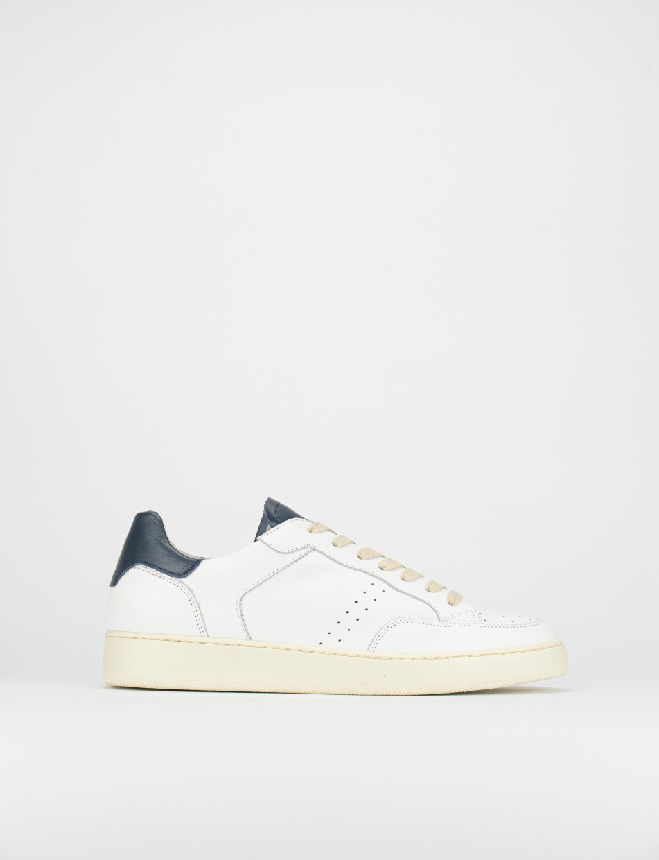 Sneakers pelle bianco