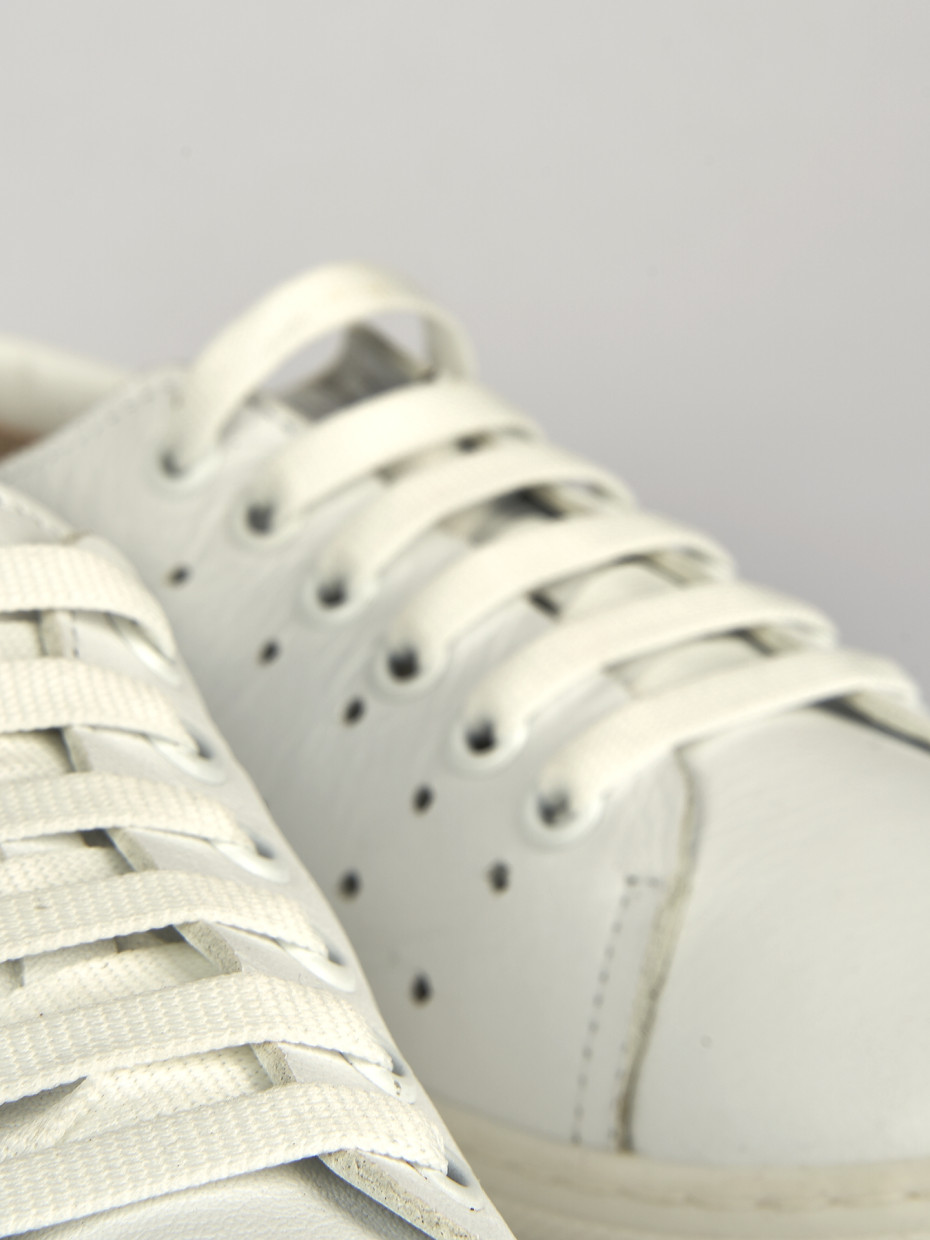 Sneakers white leather