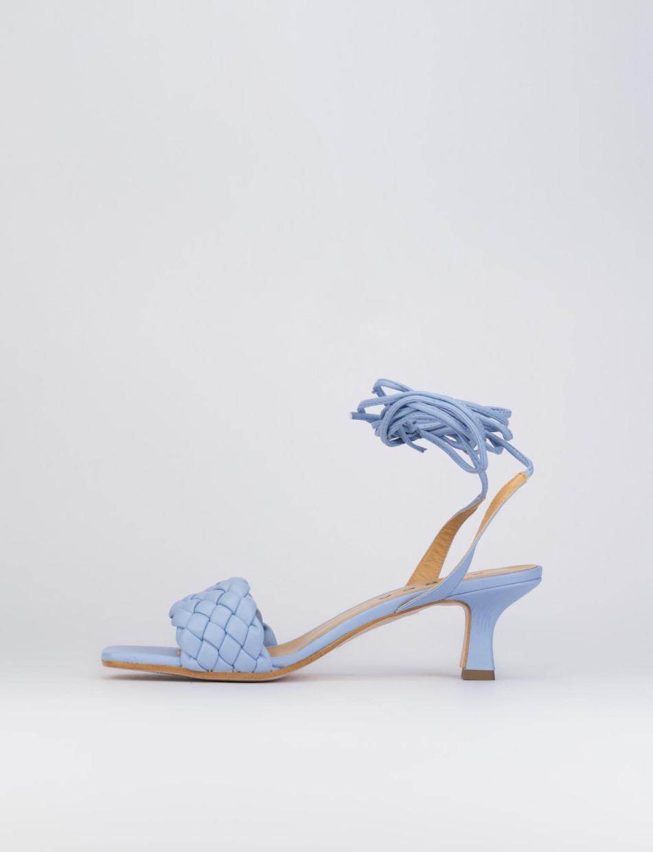 Light blue shop sandals