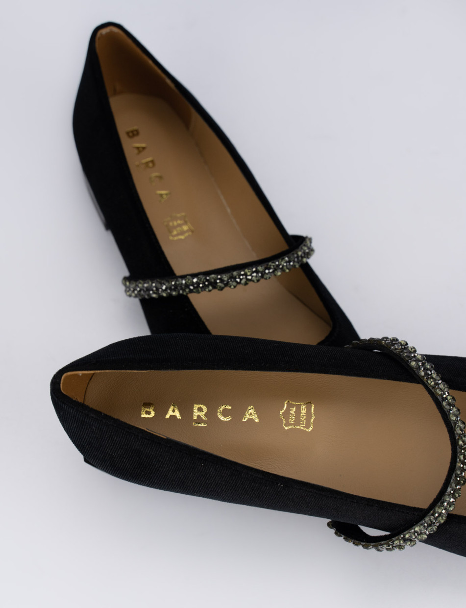 Black flat heels hot sale
