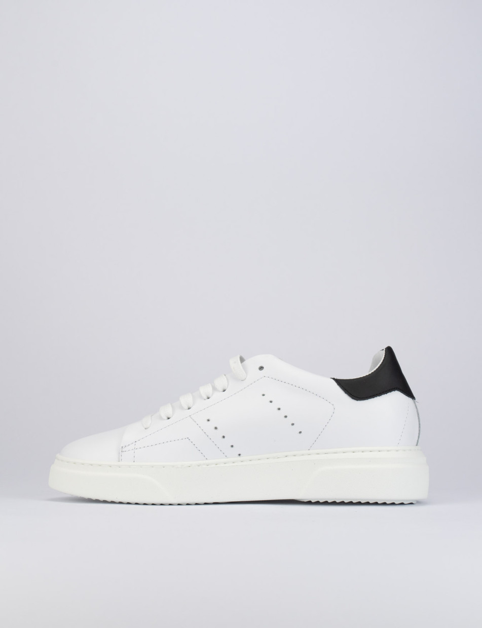 Sneakers pelle bianco