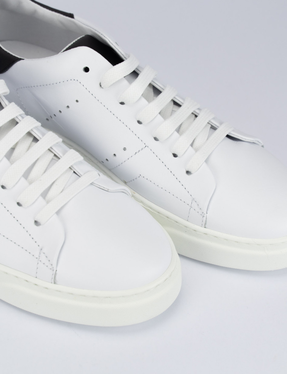 Sneakers pelle bianco