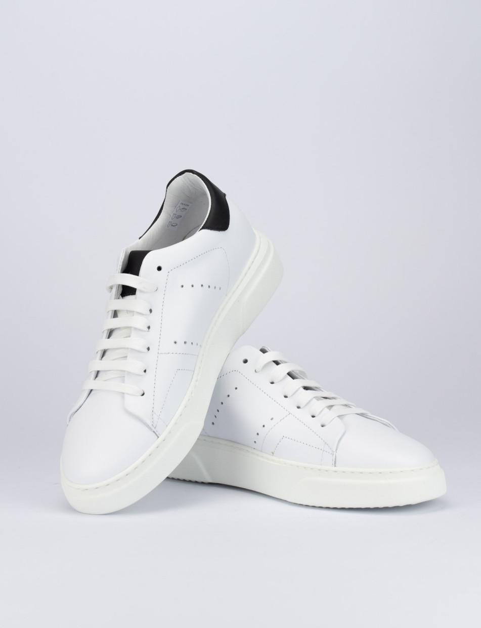 Sneakers pelle bianco