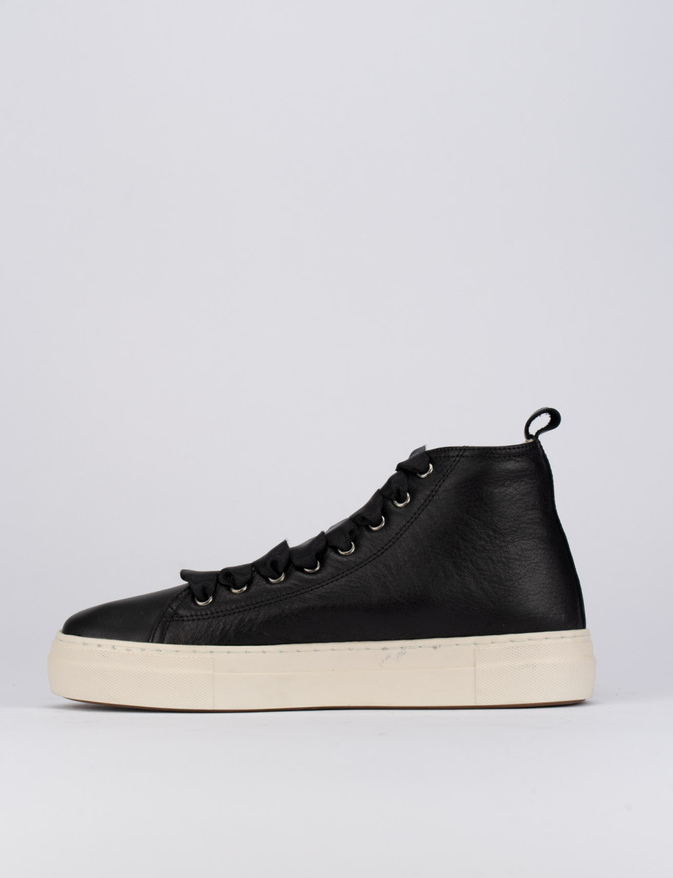 Sneakers pelle nero