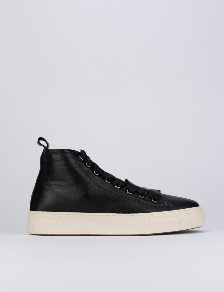 Sneakers pelle nero