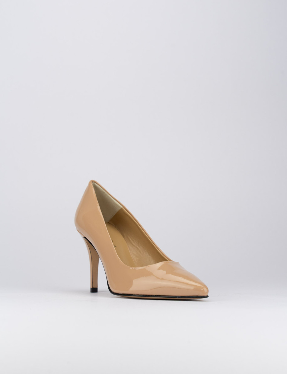 Decolte tacco 7 cm rosa vernice Barca Stores