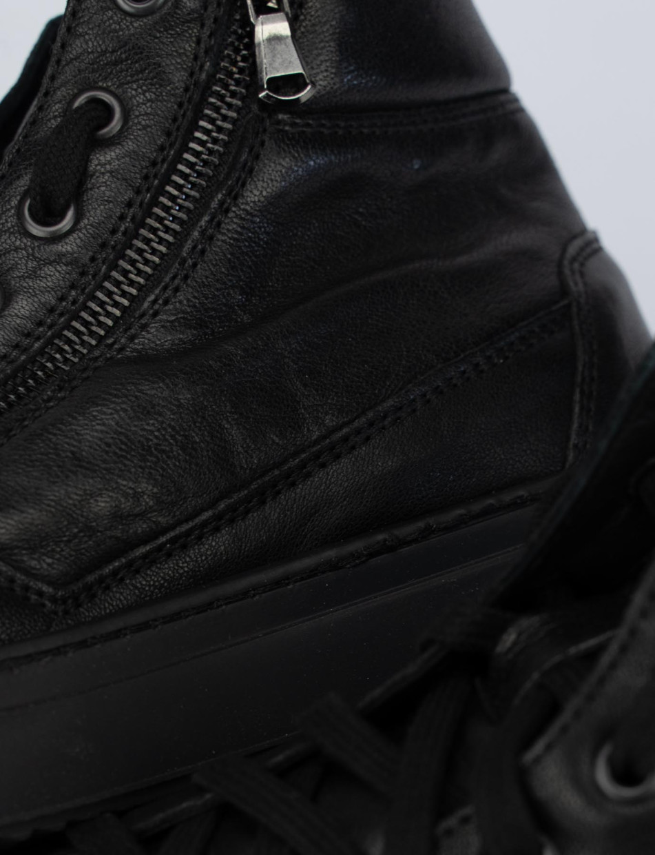 Sneakers pelle nero