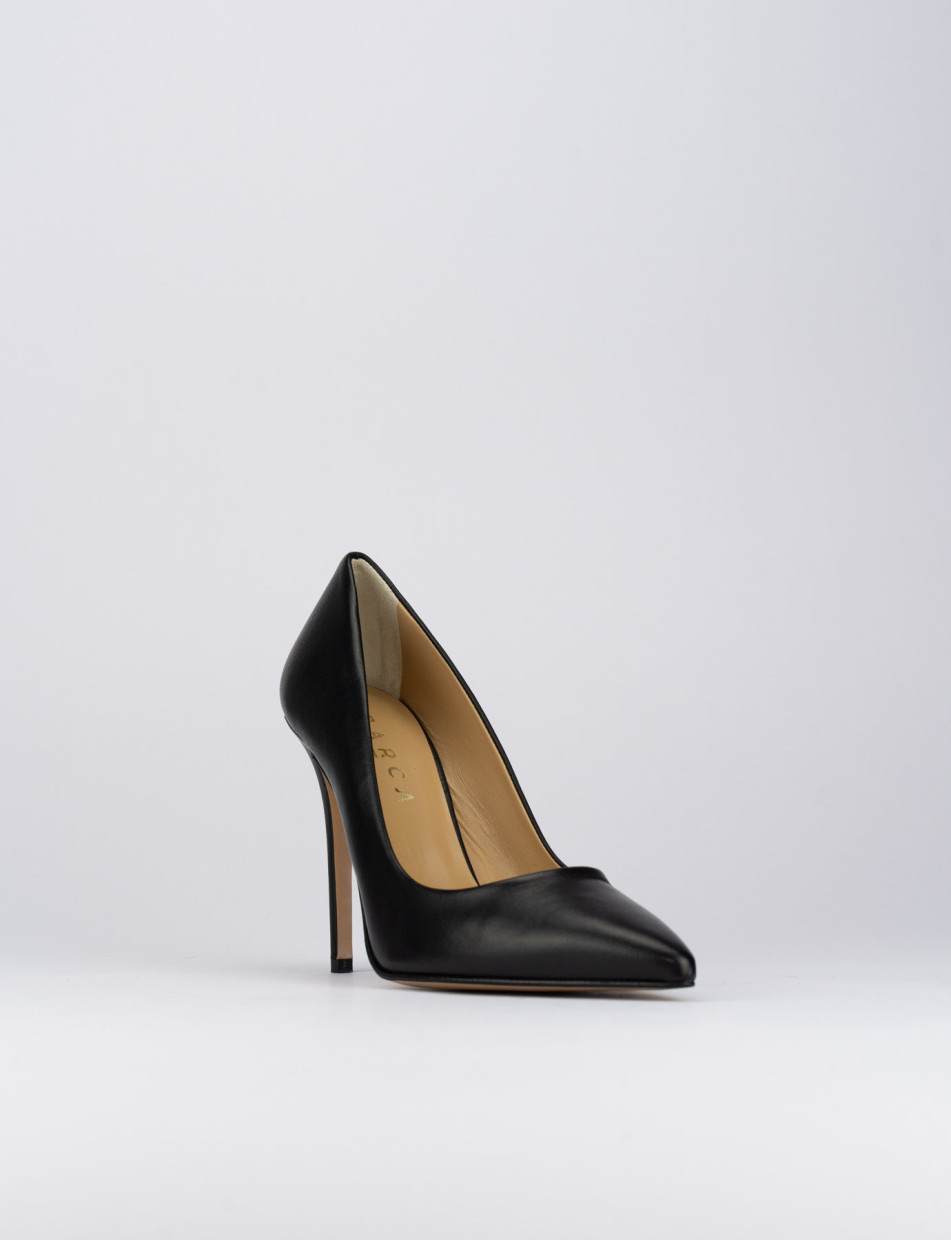 Pumps heel 11 cm black leather