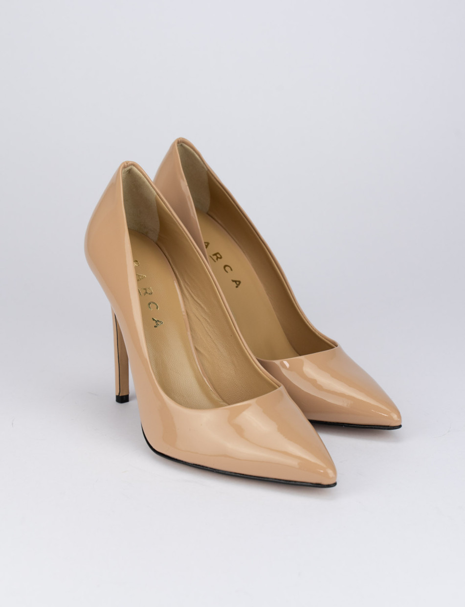 Pumps heel 11 cm pink varnish