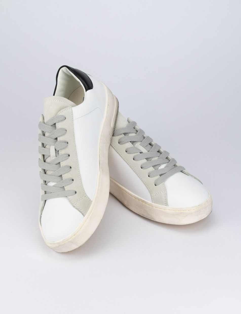 Sneakers pelle bianco