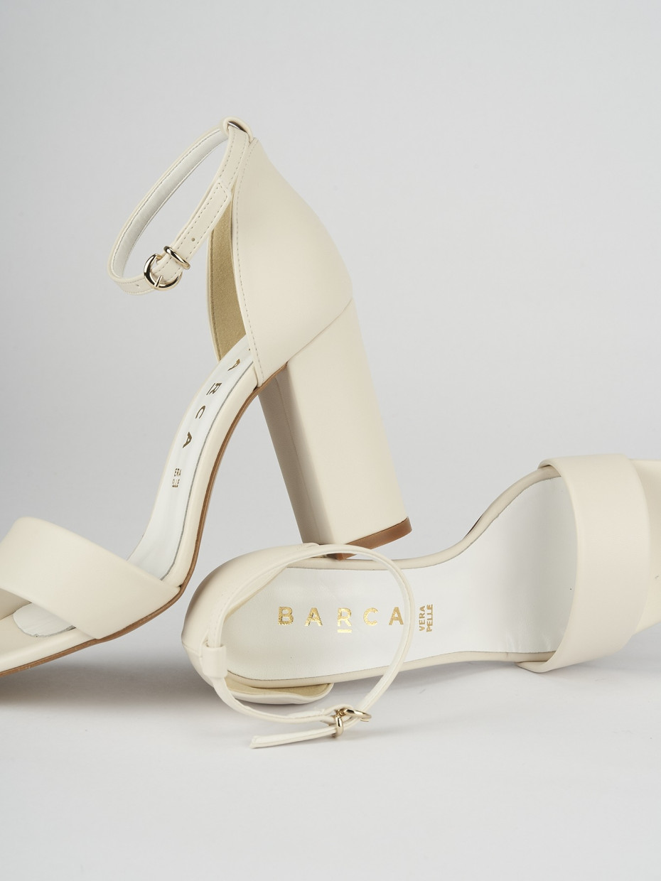 White high heel sandal clearance