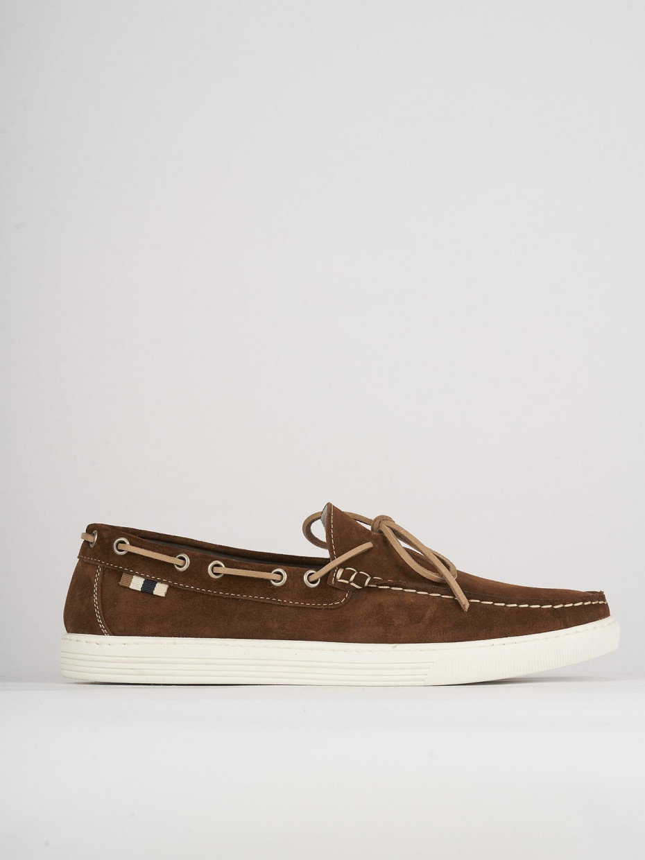 Loafers dark brown chamois