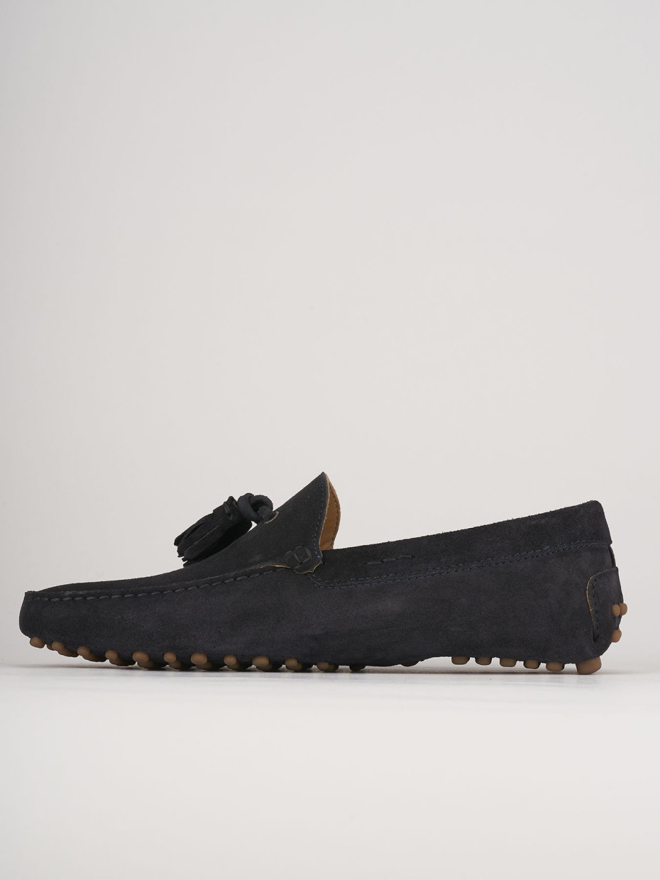 Loafers blu chamois