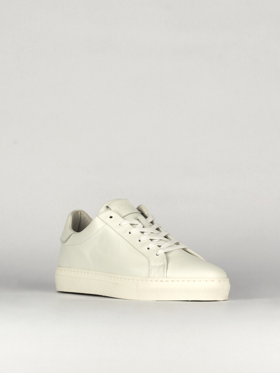 Sneakers pelle bianco