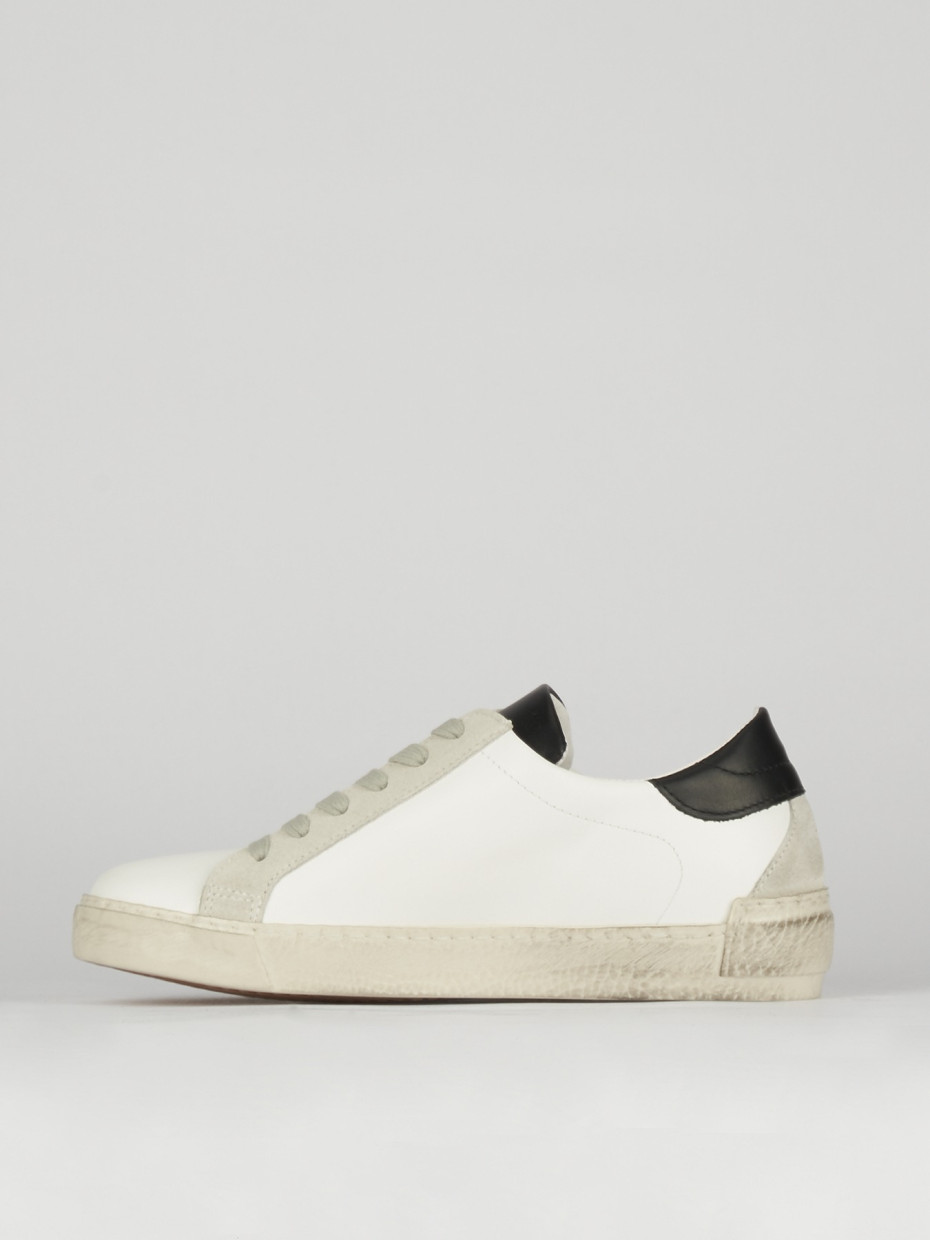 Sneakers pelle bianco