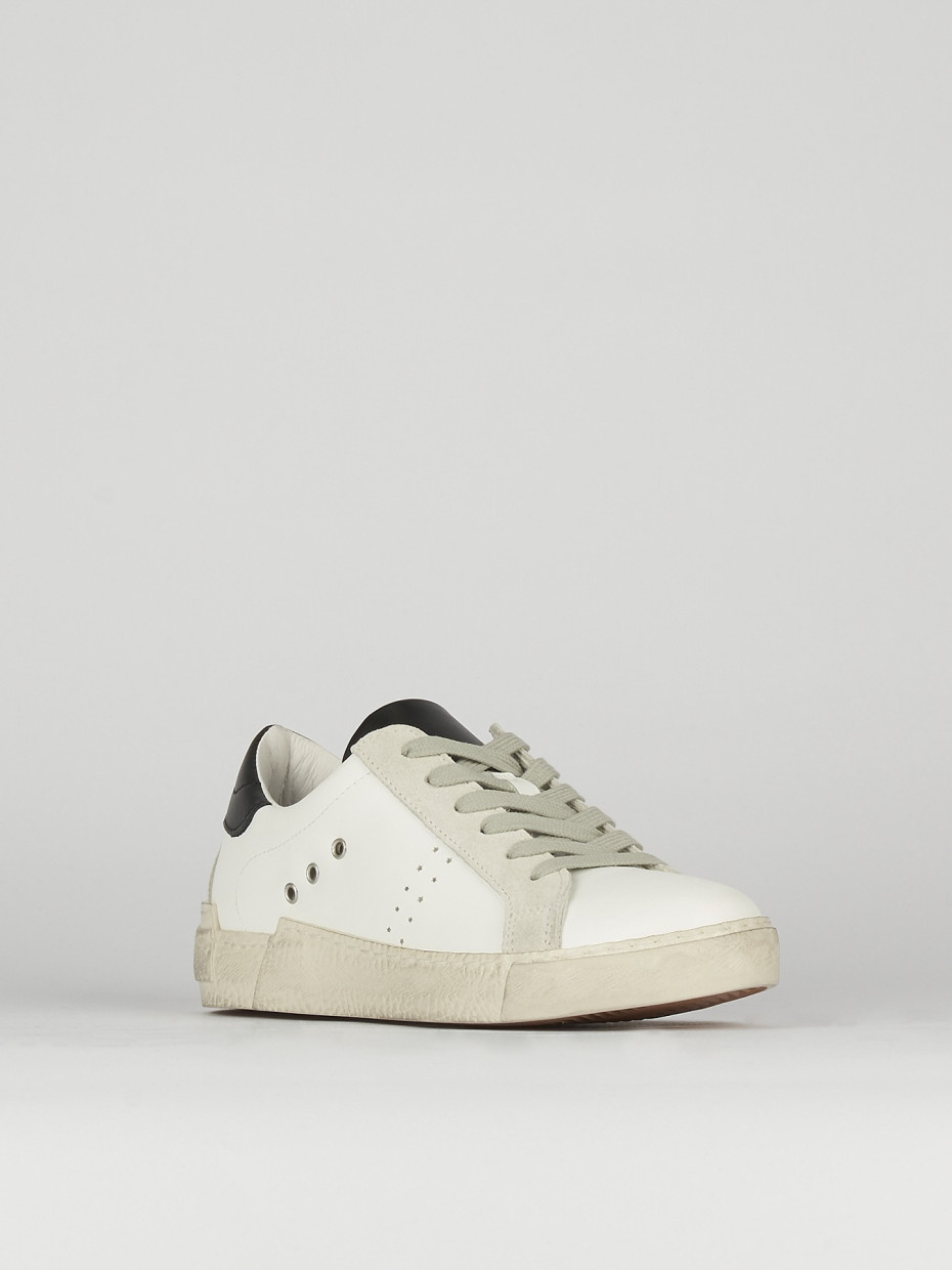 Sneakers pelle bianco