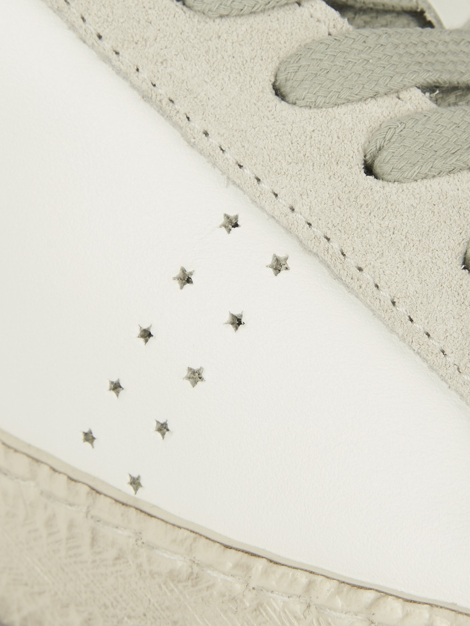 Sneakers pelle bianco