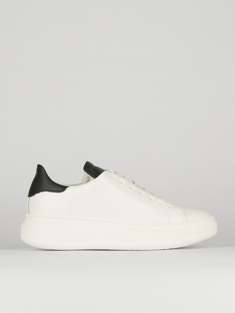 Sneakers pelle bianco