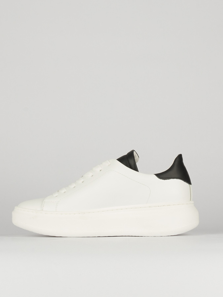 Sneakers pelle bianco