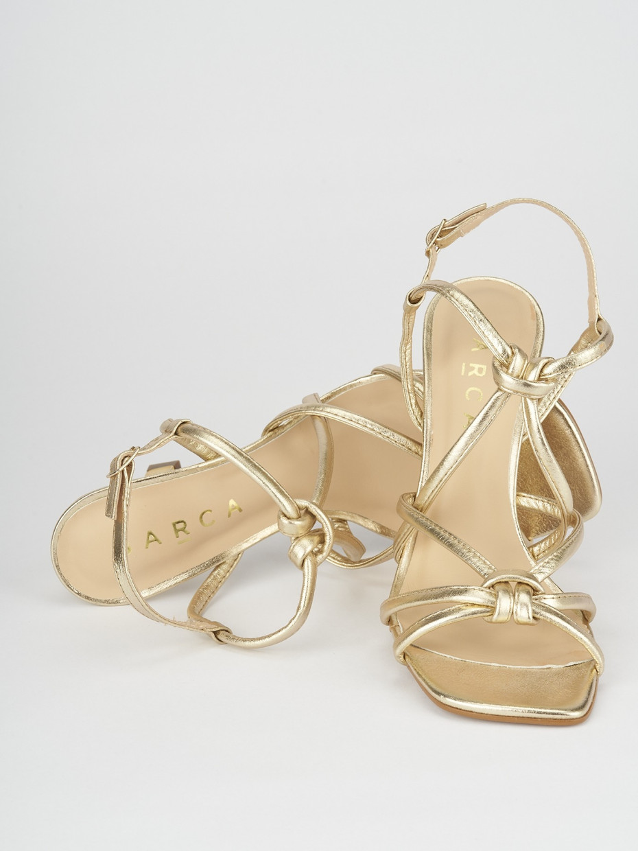 Ladies gold sandals size 9 clearance
