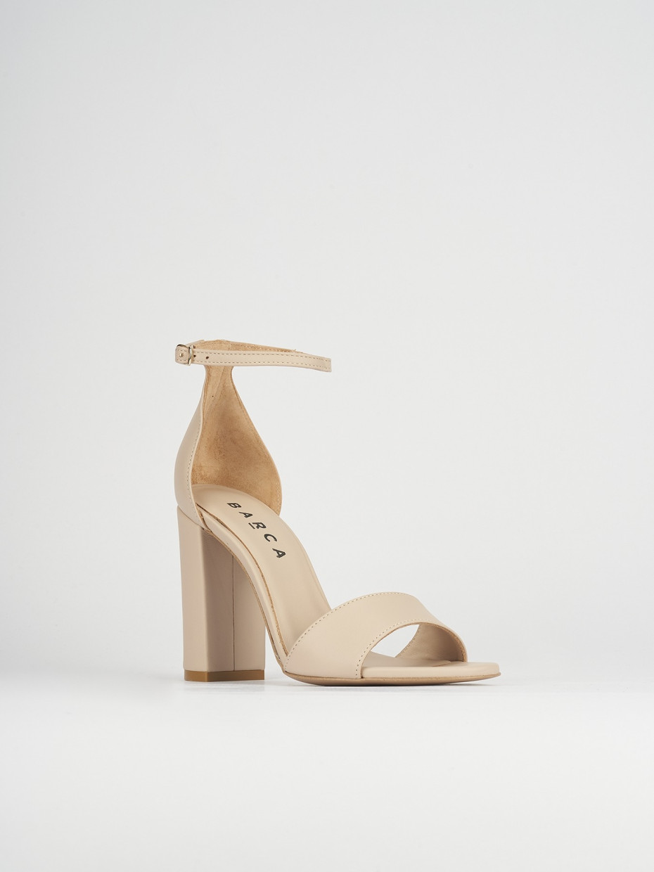Sandali tacco beige discount
