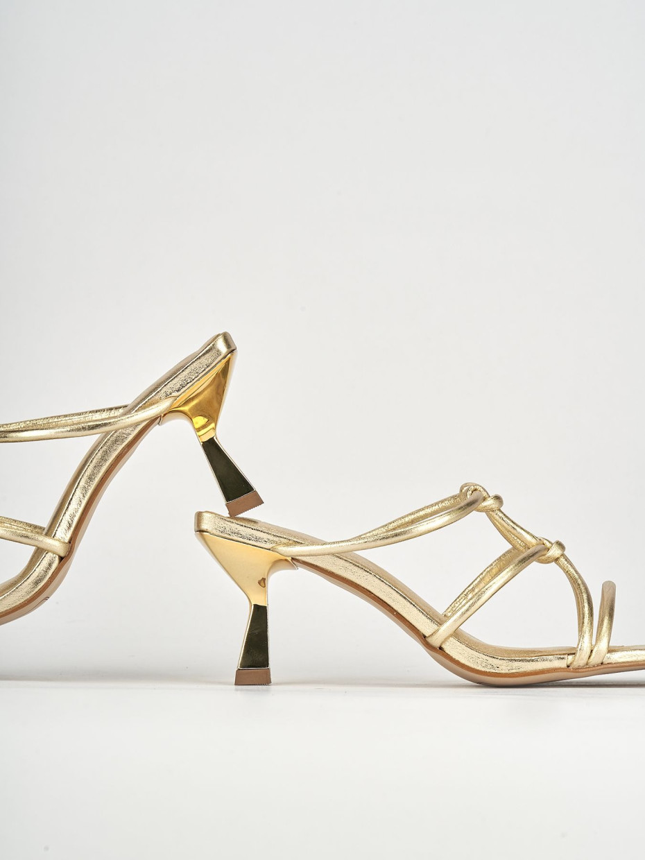 Gold heel slippers new arrivals