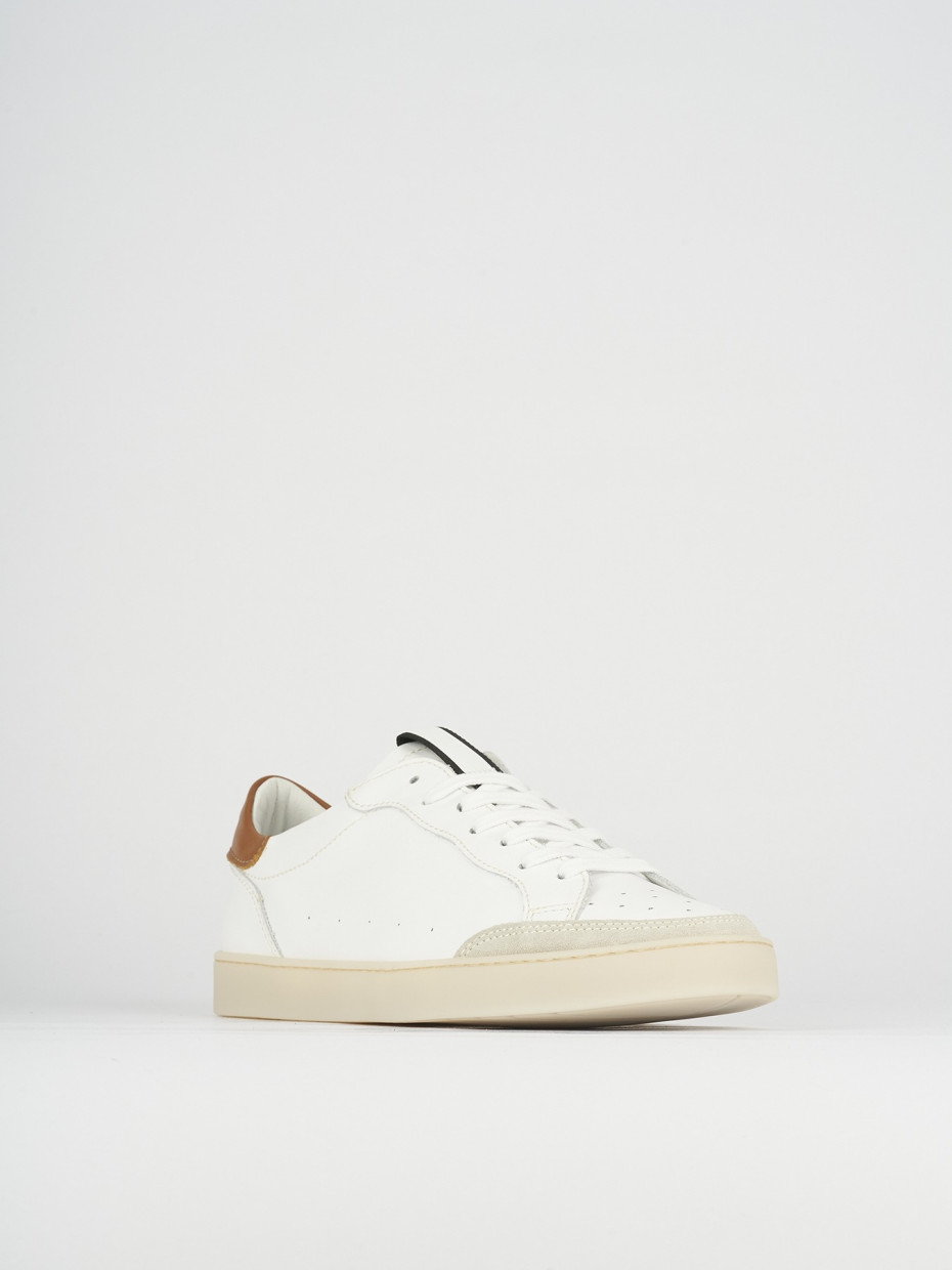 Sneakers pelle bianco