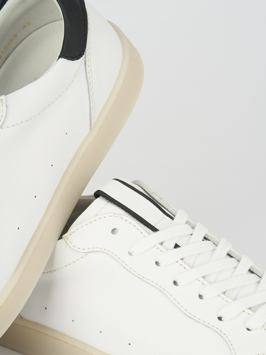 Sneakers pelle bianco