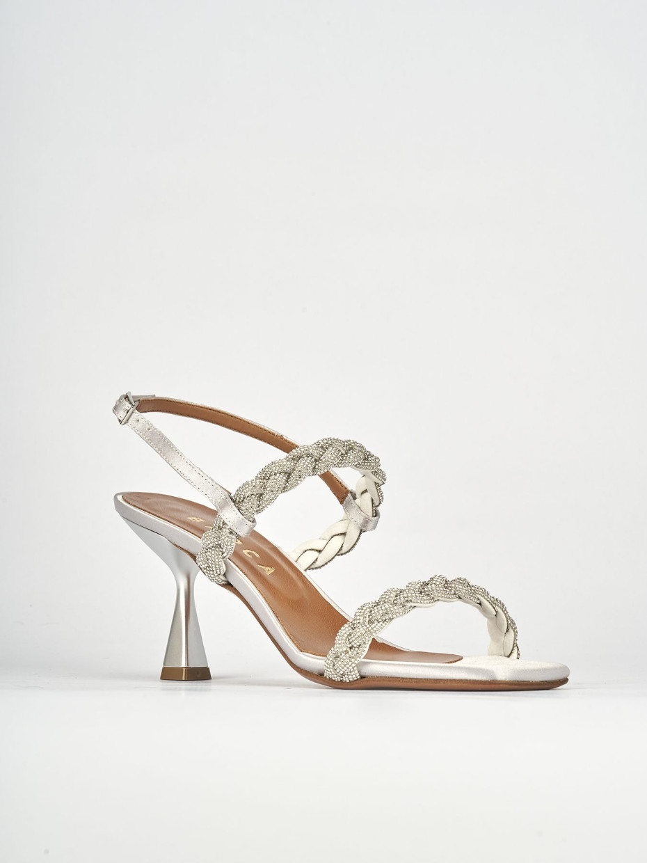 Evans sales silver sandals