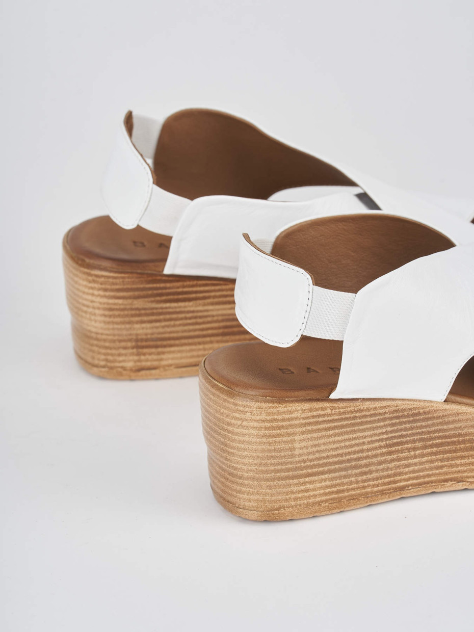Sandali zeppa 6 cm hot sale