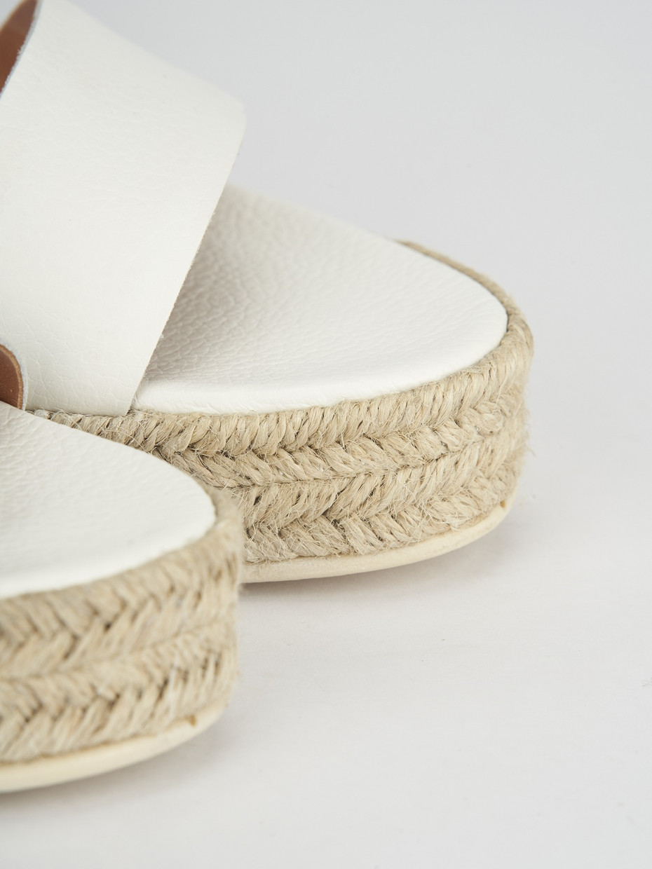 Corsa white on sale espadrille flatform sandals