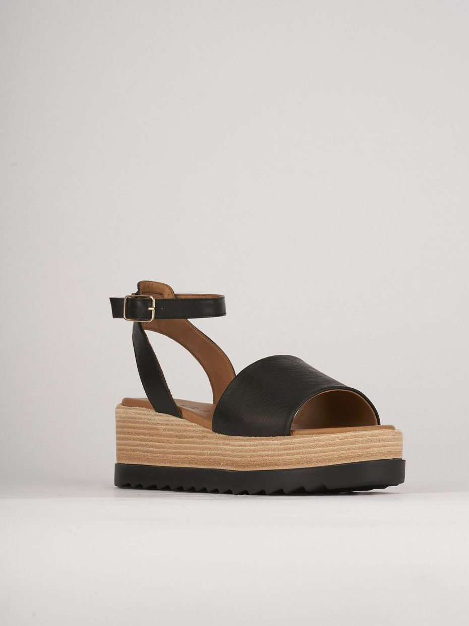 Sandali zeppa 6 cm clearance