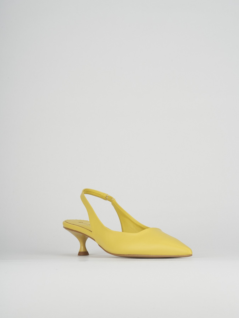 Scarpe gialle tacco basso top