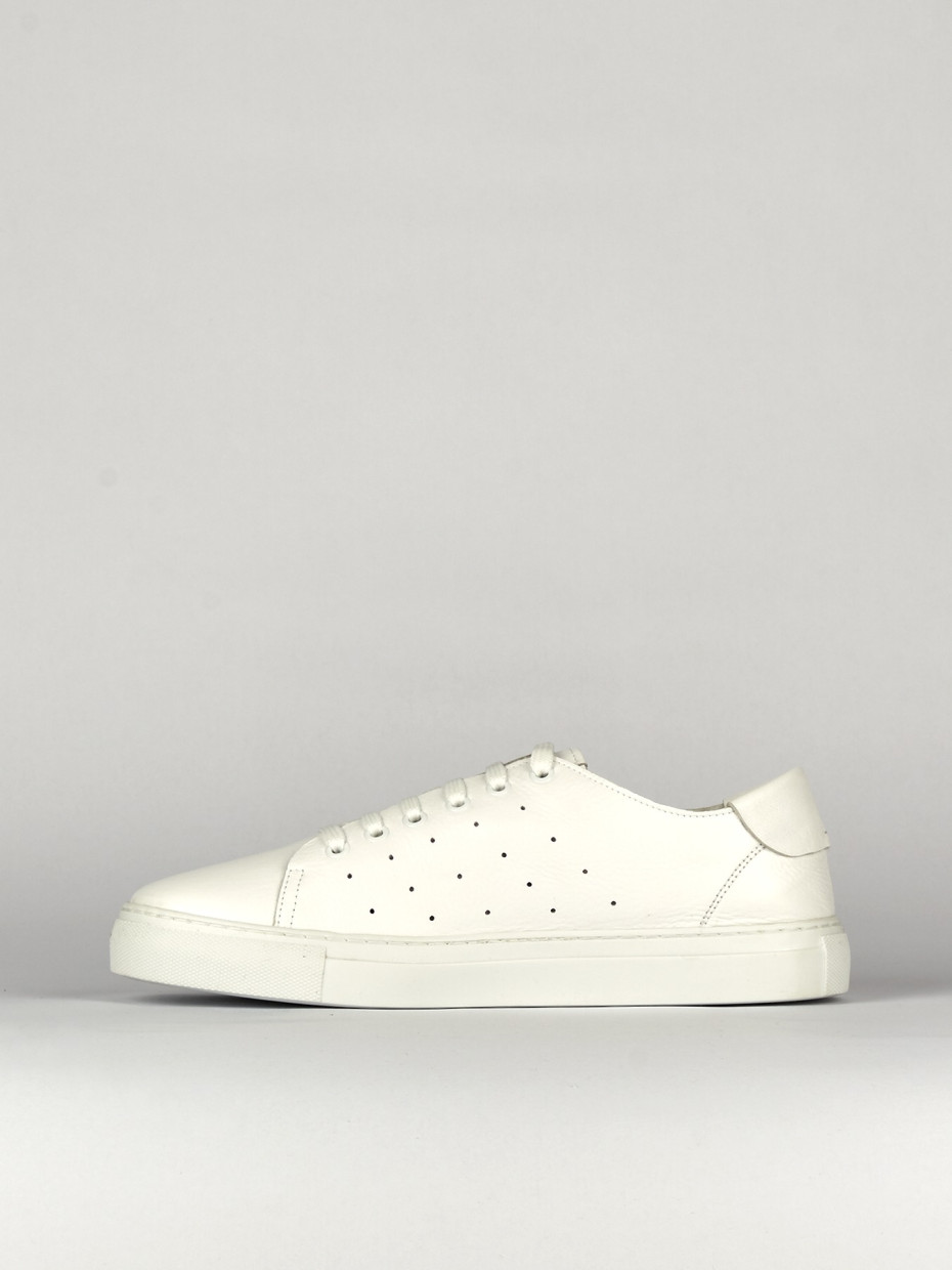 Sneakers pelle bianco