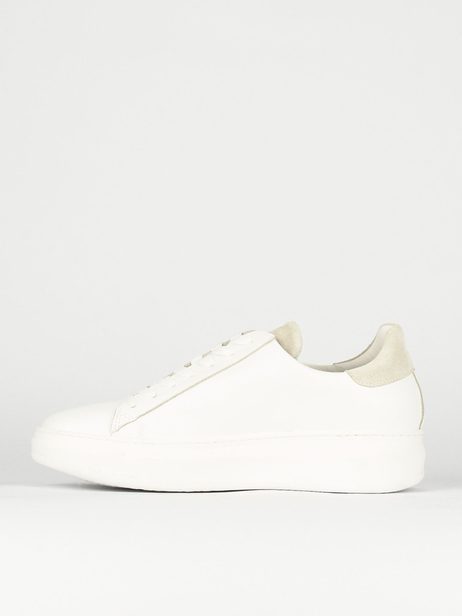 Sneakers pelle bianco