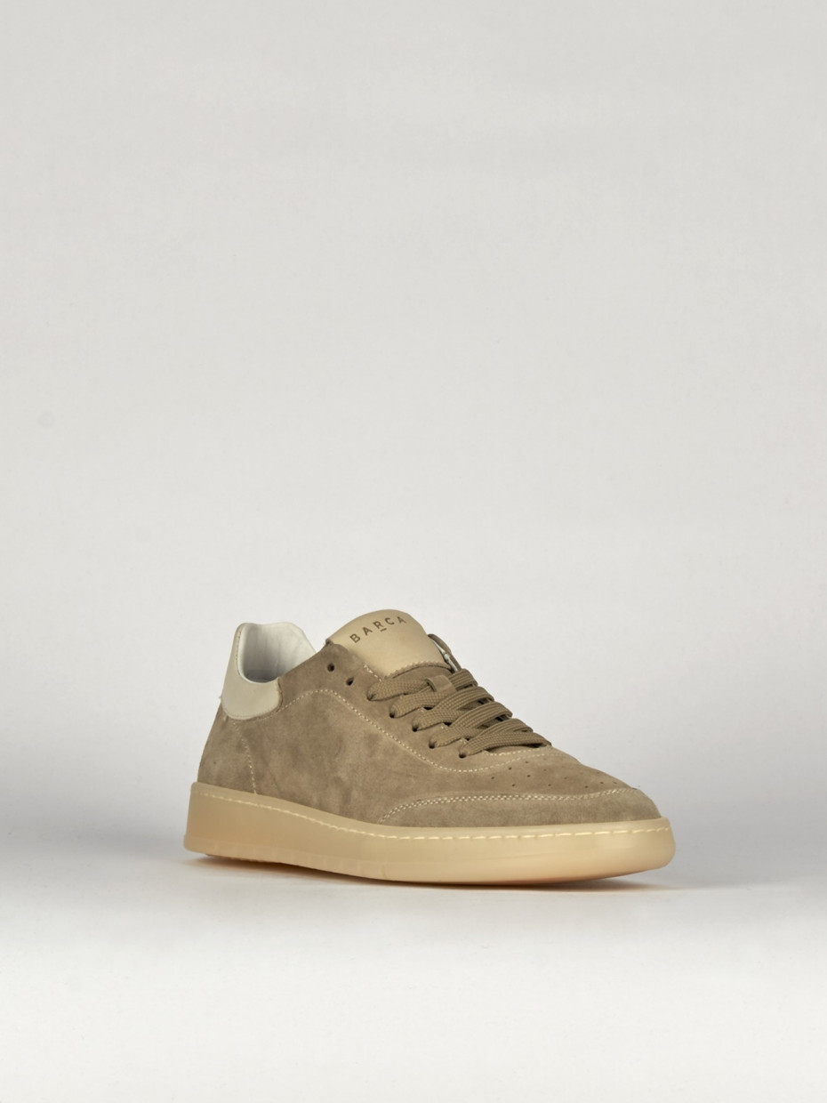 Sneakers camoscio beige