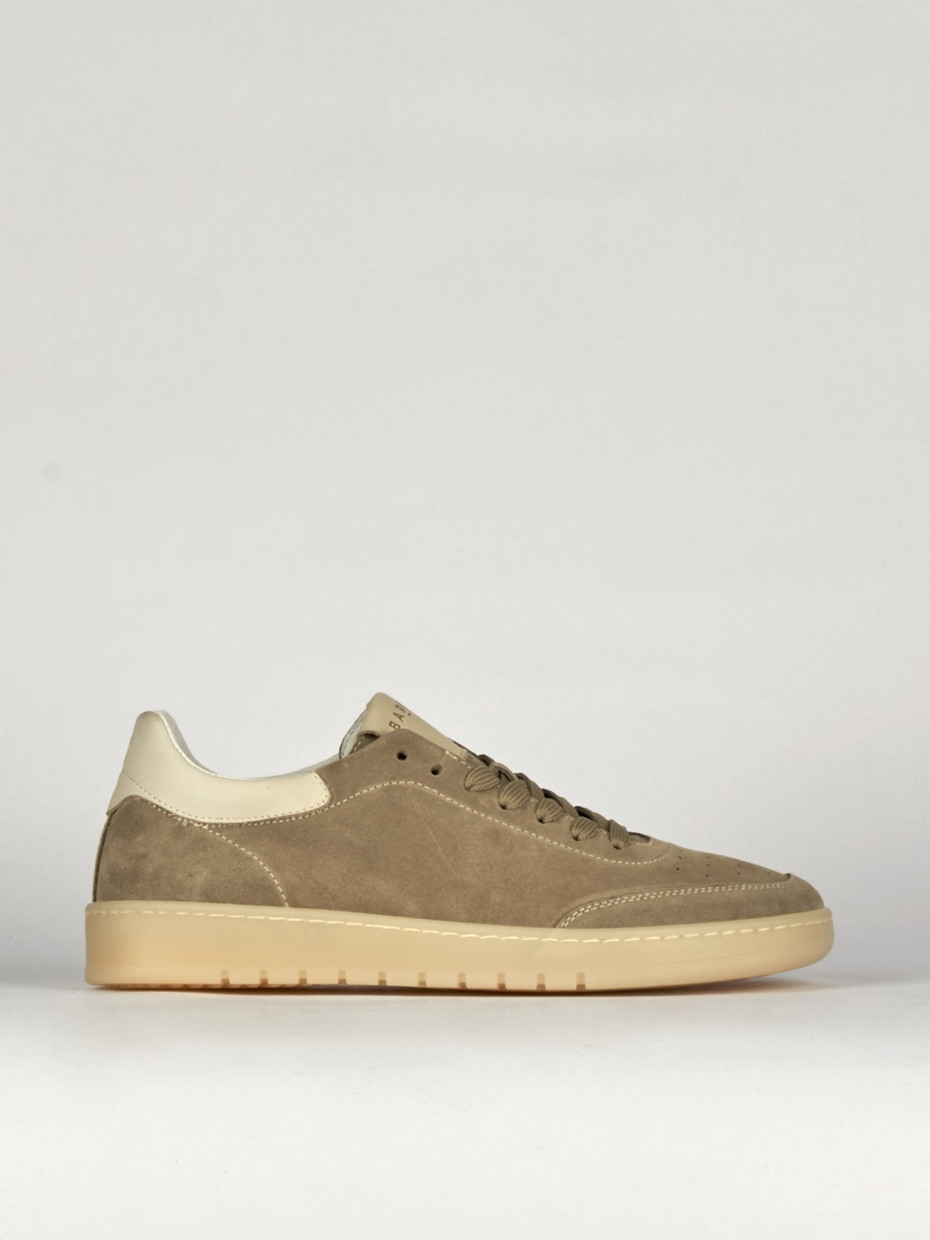Sneakers camoscio beige Barca Stores